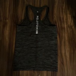 Lululemon X Peleton Women's Heathered Charcoal Tank Top: Size 6